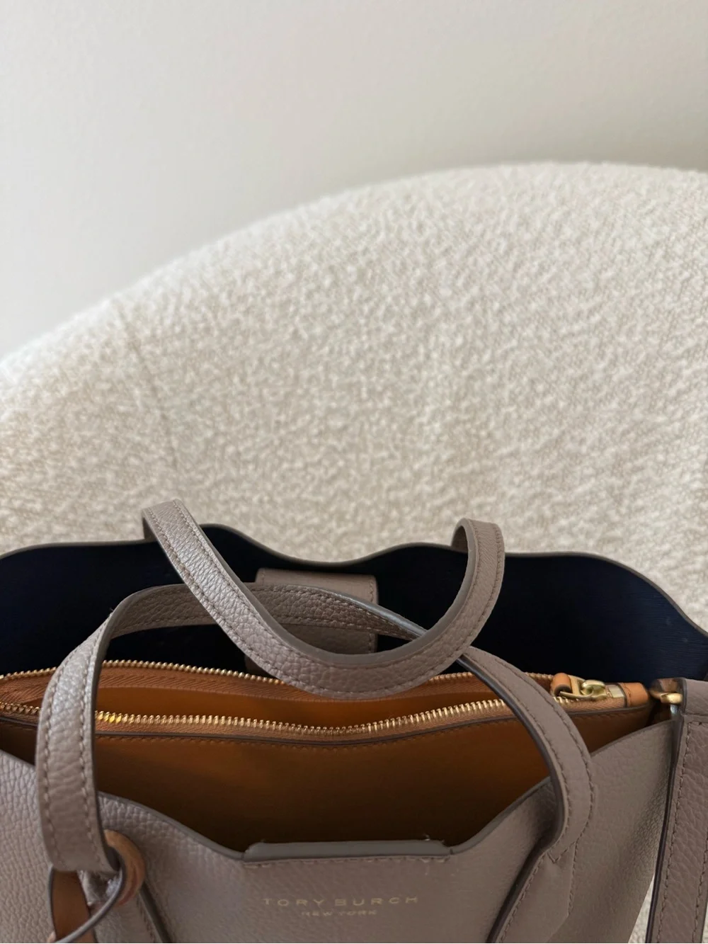 Tory Burch Small Perry Triple-Compartment Tote
